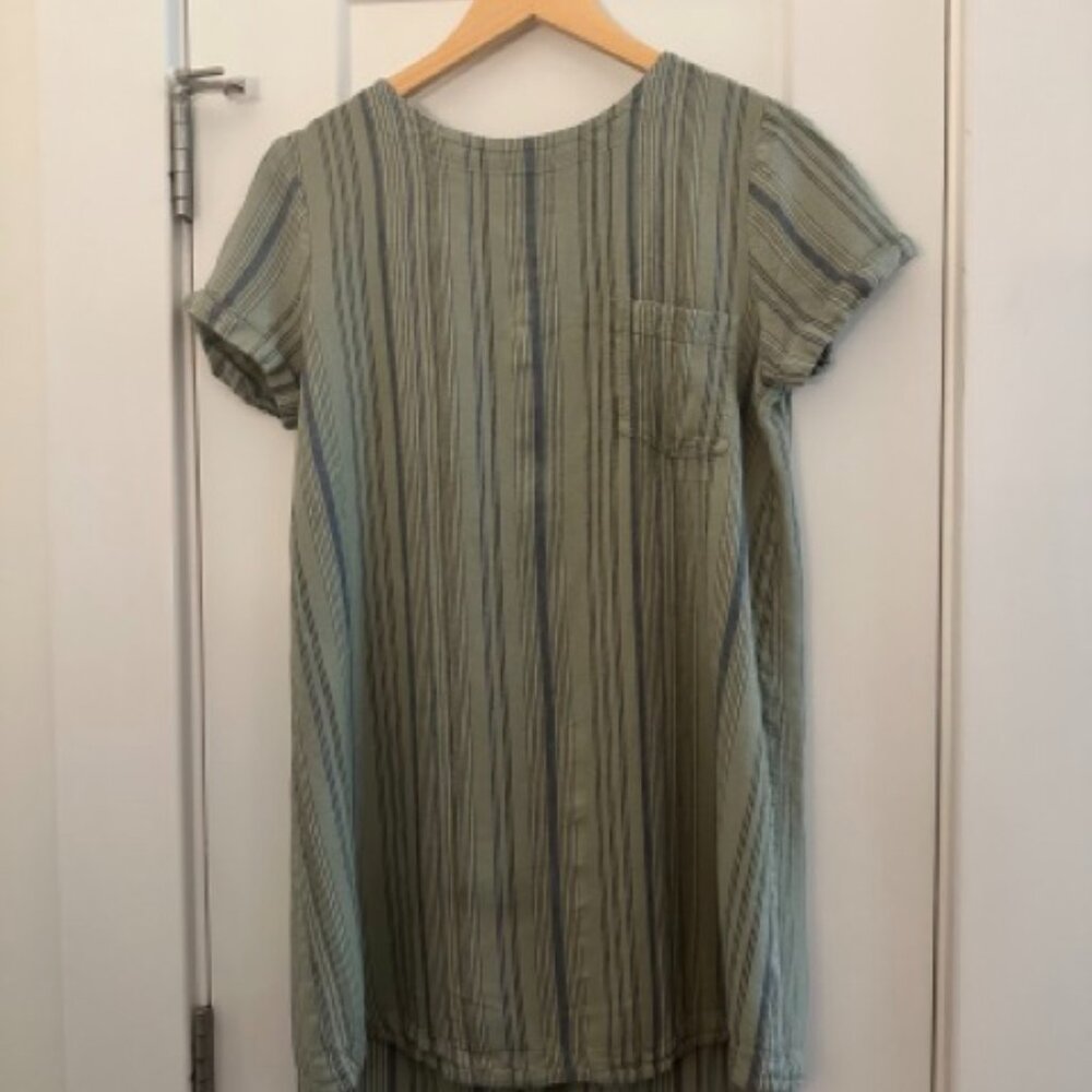 Cloth and Stone Striped Tunic Dress, Size M